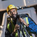 black worker